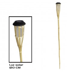 Tocha Bambu 1 Led - 120cm