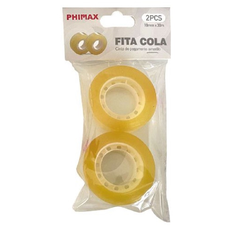 Fita Cola Transp. 25 Mts x 12mm (22869) - 3 Pçs