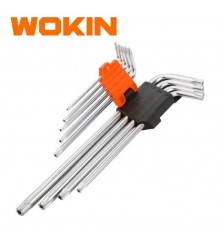 WOKIN - Cj. Chaves Torx Extra Longas 9 Pçs - 207909