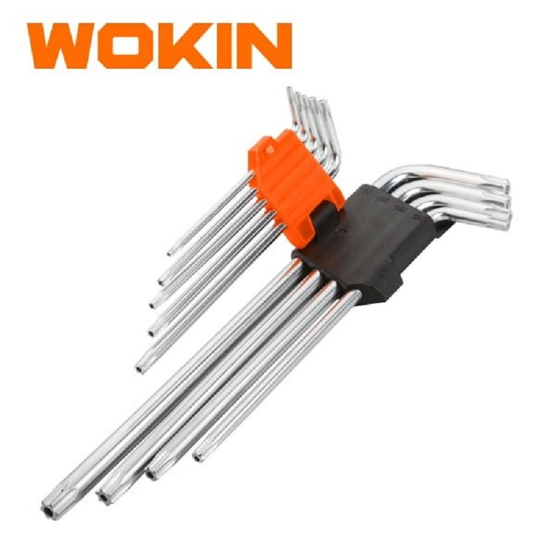 WOKIN - Cj. Chaves Torx Extra Longas 9 Pçs - 207909