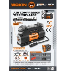 WOKIN - Mini Compressor 12V - 734020