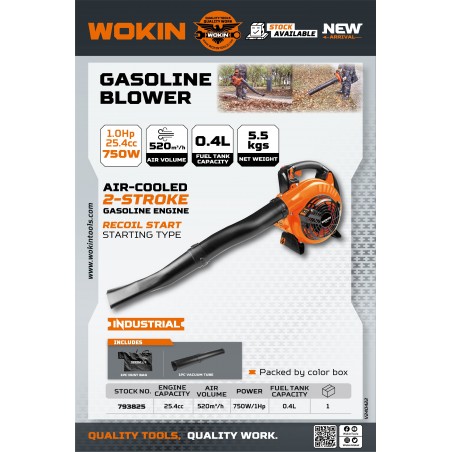 WOKIN - Soprador PRO 25.4CC - 793825