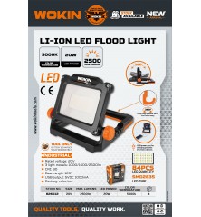 WOKIN - Projetor Led PRO 20W (20V) - 626012