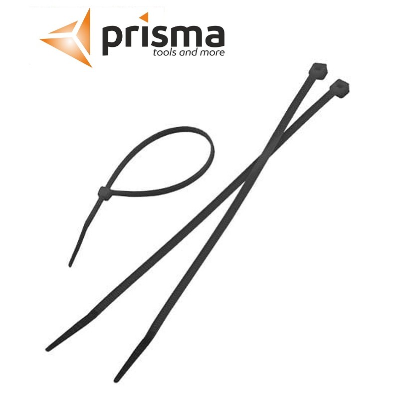 PRISMA - Abraç. Serrilha Nylon 150 x 2.5mm Pr - 40007