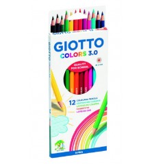 Lápis Cor GIOTTO Colors 3.0 - 12 Pçs