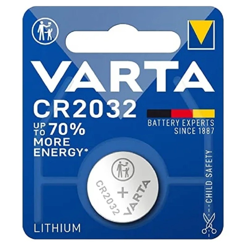 Pilhas VARTA CR2032 - 3V / 230 mAh