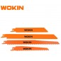 WOKIN - Cj. 8 Laminas Serra Reciprocante - 796908